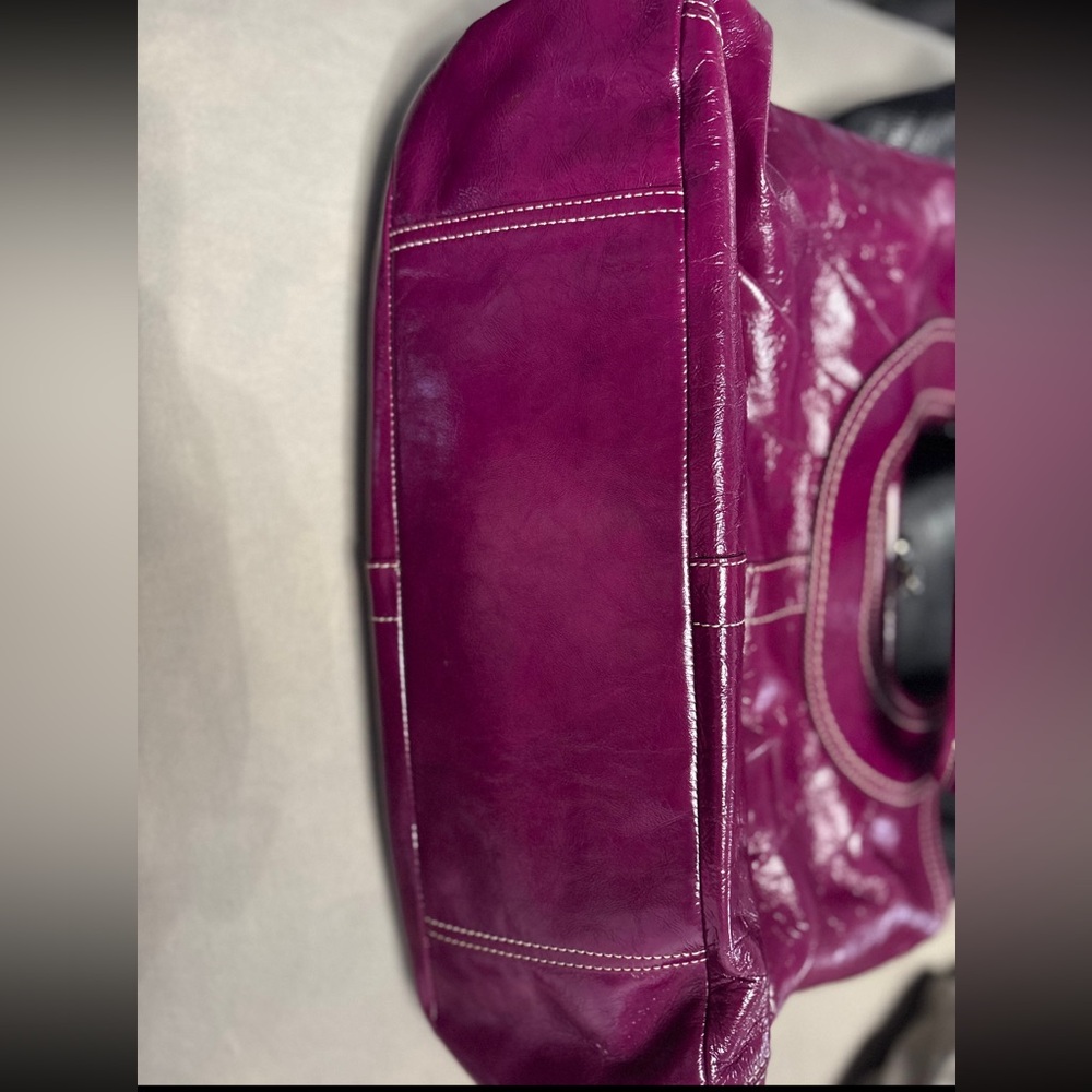 Coach bag vintage ergo Purple bag - Picture 13 of 14